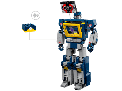 LEGO set 10358 Transformers: Soundwave