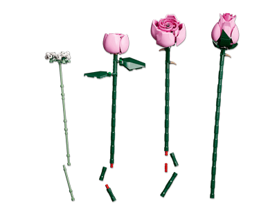 LEGO set 10374 Bouquet of Pink Roses
