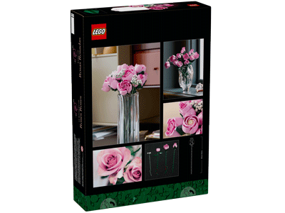 LEGO set 10374 Bouquet of Pink Roses