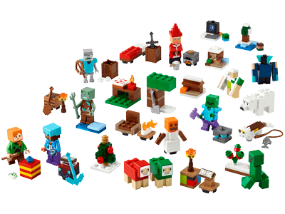 LEGO set 21280 LEGO Minecraft Advent Calendar 2025
