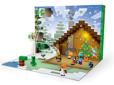LEGO set 21280 LEGO Minecraft Advent Calendar 2025