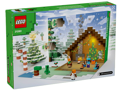 LEGO set 21280 LEGO Minecraft Advent Calendar 2025