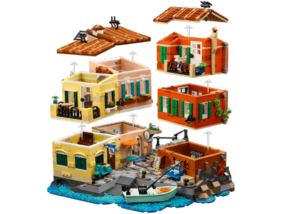 LEGO set 21359 Italian Riviera