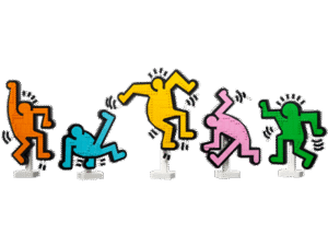 LEGO set 31216 Keith Haring – Dancing Figures