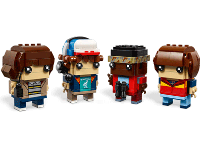 LEGO set 40801 Mike, Dustin, Lucas and Will Figures