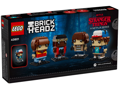 LEGO set 40801 Mike, Dustin, Lucas and Will Figures