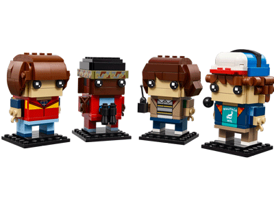 LEGO set 40801 Mike, Dustin, Lucas and Will Figures