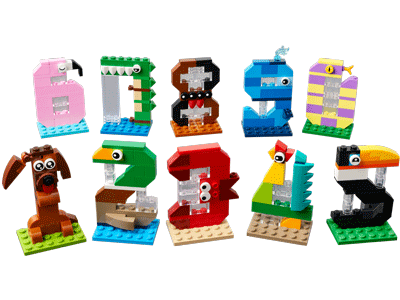 LEGO set 40807 Birthday Numbers