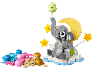LEGO set 40814 Baby Elephant in the Sky