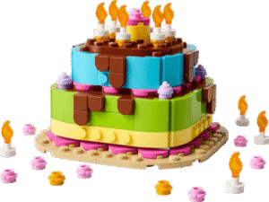 LEGO set 40815 Birthday Party Cake