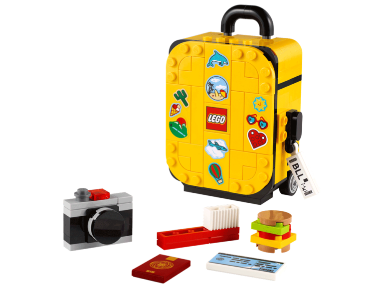 LEGO set 40817 Yellow Travel Suitcase