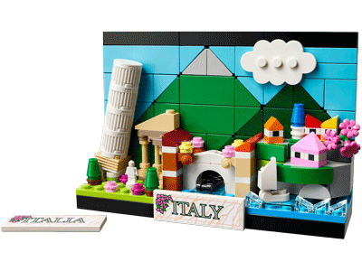 LEGO set 40818 Italy Postcard