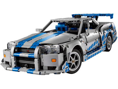 LEGO set 42210 2 Fast 2 Furious Nissan Skyline GT-R (R34) Car