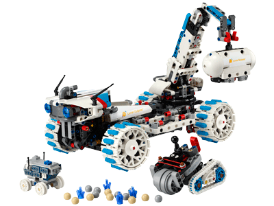 LEGO set 42211 Lunar Outpost® Moon Rover Space Vehicle