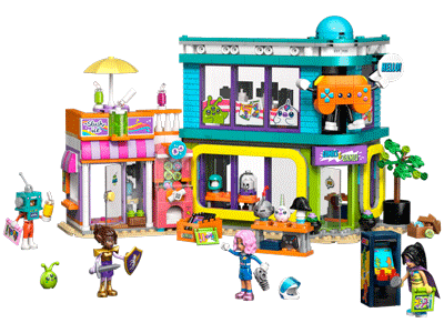LEGO set 42674 Comic Book and Game Store