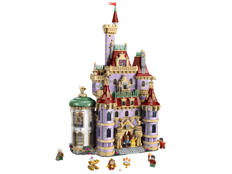 LEGO set 43263 Beauty and the Beast Castle