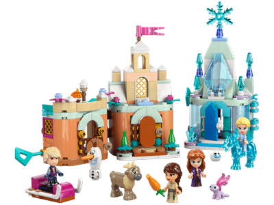 LEGO set 43278 Mini Arendelle Castle & Elsa's Ice Palace