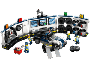 LEGO set 60457 Custom Police Car Garage