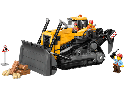 LEGO set 60466 Yellow Bulldozer