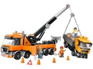 LEGO set 60467 Ages: 8+ 8+ Ages Pieces: 793 793 Pieces LEGO® Insiders Points: 585 585 LEGO® Insiders Points Item: 60467 60467 Item New Heavy-Duty Recovery Tow Truck with Crane