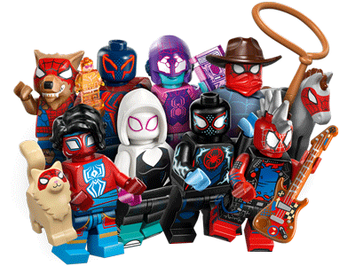 LEGO collectible Minifigures Spider-Man: Across the Spider-Verse
