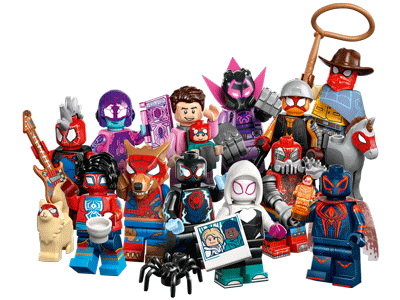 LEGO collectible Minifigures Spider-Man: Across the Spider-Verse