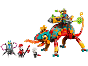 LEGO set 71492 Mateo's Fire Chameleon