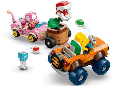 LEGO set 72044 Mario Kart – Piranha Plant Power-Up Pursuit