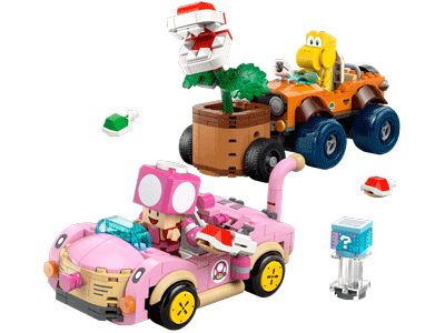 LEGO set 72044 Mario Kart – Piranha Plant Power-Up Pursuit