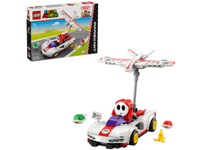 LEGO set 72045 Mario Kart – Shy Guy & P-Wing