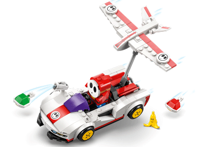 LEGO set 72045 Mario Kart – Shy Guy & P-Wing
