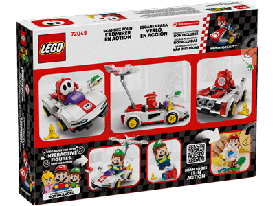 LEGO set 72045 Mario Kart – Shy Guy & P-Wing