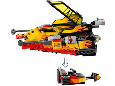 LEGO set 75414 The Force Burner Snowspeeder