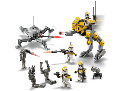 LEGO set 75431 327th Star Corps Clone Troopers Battle Pack
