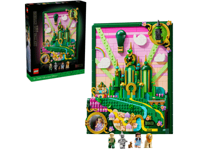 LEGO set 75685 Emerald City Wall Art