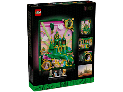 LEGO set 75685 Emerald City Wall Art
