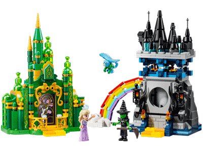 LEGO set 75689 Emerald City & Kiamo Ko Castle