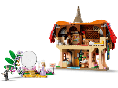 LEGO set 75690 Glinda & Elphaba Visit Munchkinland