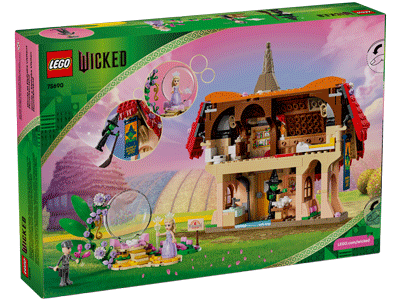 LEGO set 75690 Glinda & Elphaba Visit Munchkinland