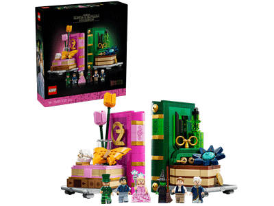 LEGO set 75691 Glinda & Elphaba Bookends
