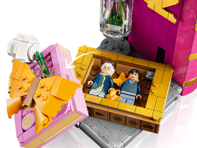 LEGO set 75691 Glinda & Elphaba Bookends