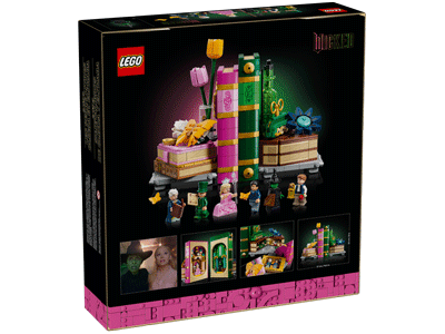LEGO set 75691 Glinda & Elphaba Bookends