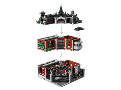 LEGO set 76300 Arkham Asylum