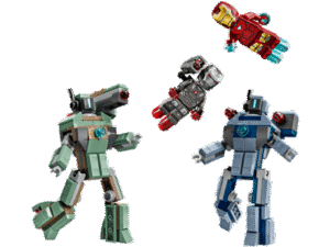 LEGO set 76320 Iron Man & War Machine vs. Hammer Drones