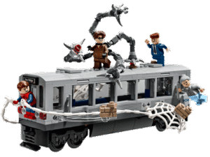 LEGO set 76321 Spider-Man vs. Doc Ock Subway Train Scene