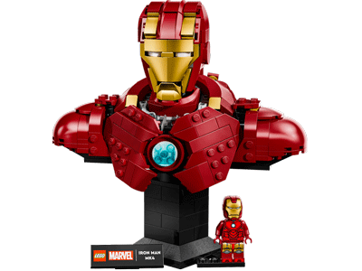 LEGO set 76327 Iron Man MK4 Bust